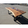 99"L Live Edge River Slab Table
