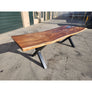 108"L Live Edge Acacia Wood Table