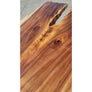 New! 111"L Live Edge Acacia Wood Table
