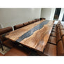 15ft Live Edge, Resin River Slab Table