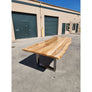 New! 117"L Ash Live Edge Wood Table