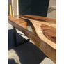 99"L Live Edge River Slab Table