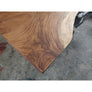 99"L Solid Slab Acacia wood table