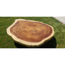 Live Edge, Solid Round Slab Table