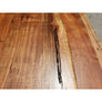 96"L Rustic-Styled, Live Edge Acacia Wood Table and Bench Set
