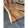 Now Available! 91"L Live edge Acacia wood slab table