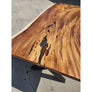 Now Available! 91"L Live edge Acacia wood slab table
