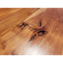 108"L Live Edge wood table with Custom Steel legs