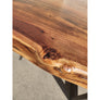 10ft Live Edge Acacia Wood Dining table