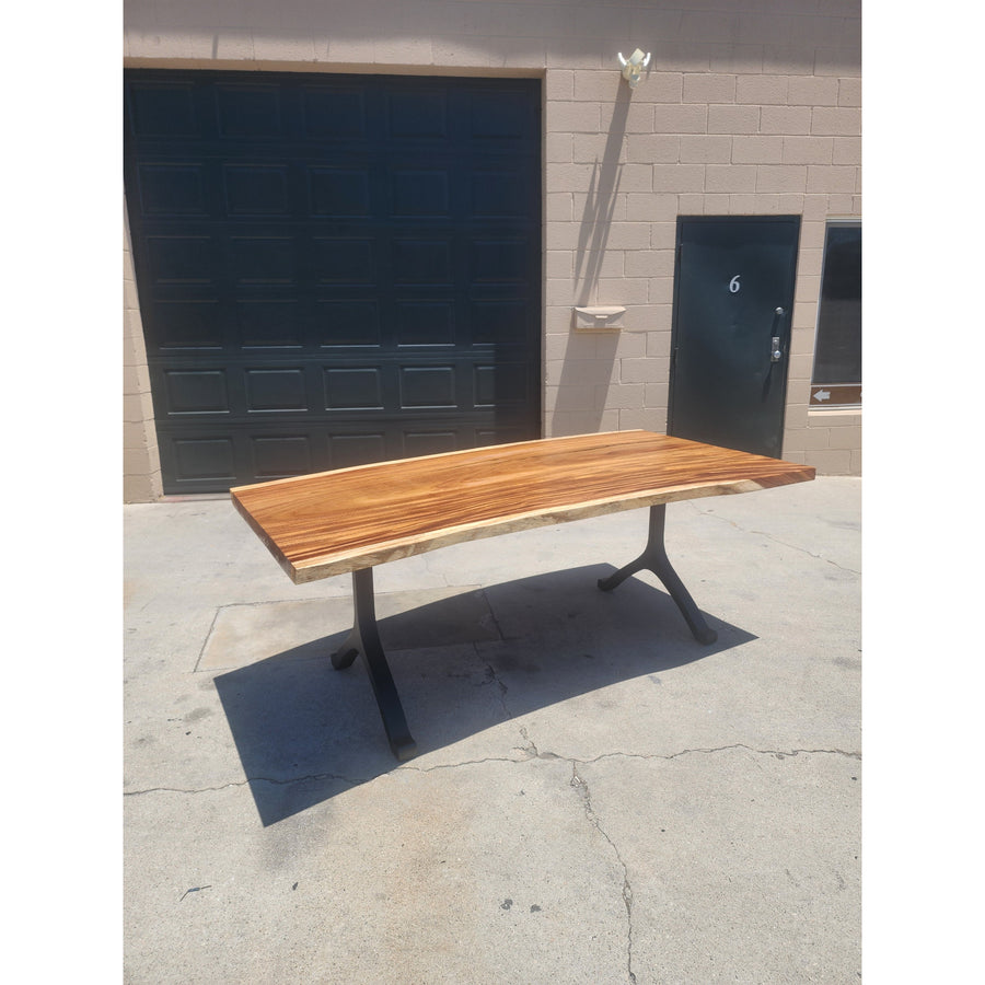Memorial Day Sale! 83"L Solid Wood Slab Table