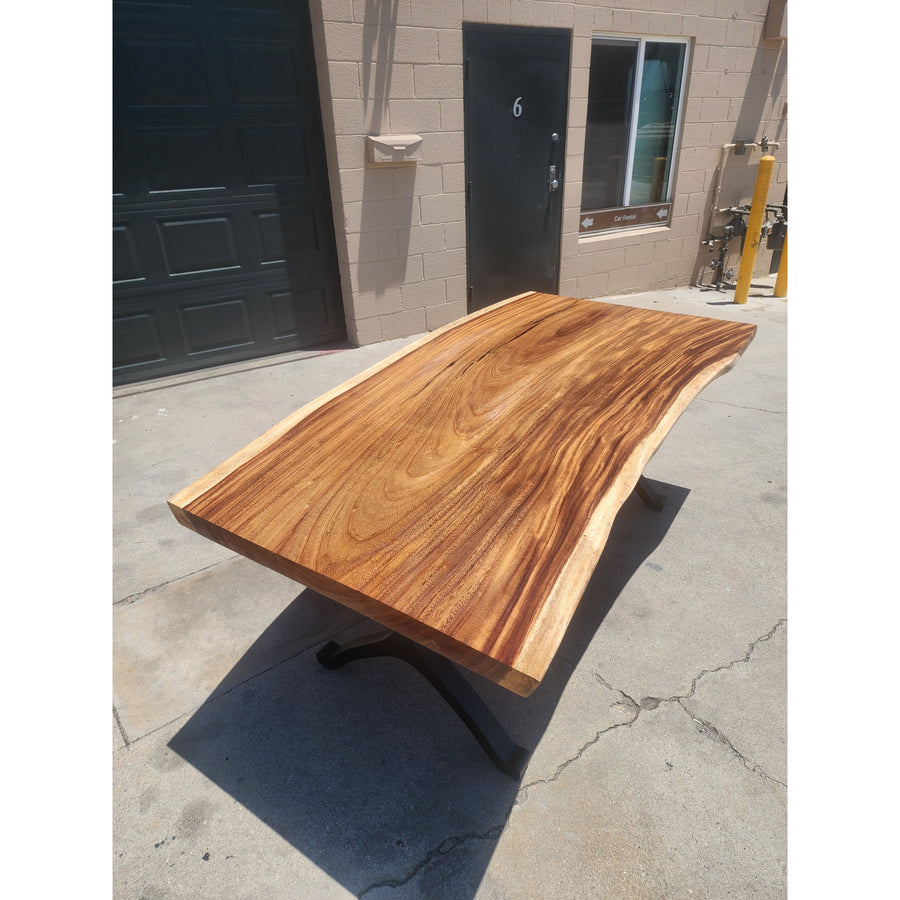 Memorial Day Sale! 83"L Solid Wood Slab Table