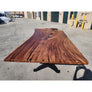 Clear Resin, Live Edge Wood Table