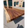 New! 111"L Live Edge Acacia Wood Table