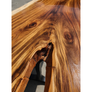 New! 111"L Live Edge Acacia Wood Table