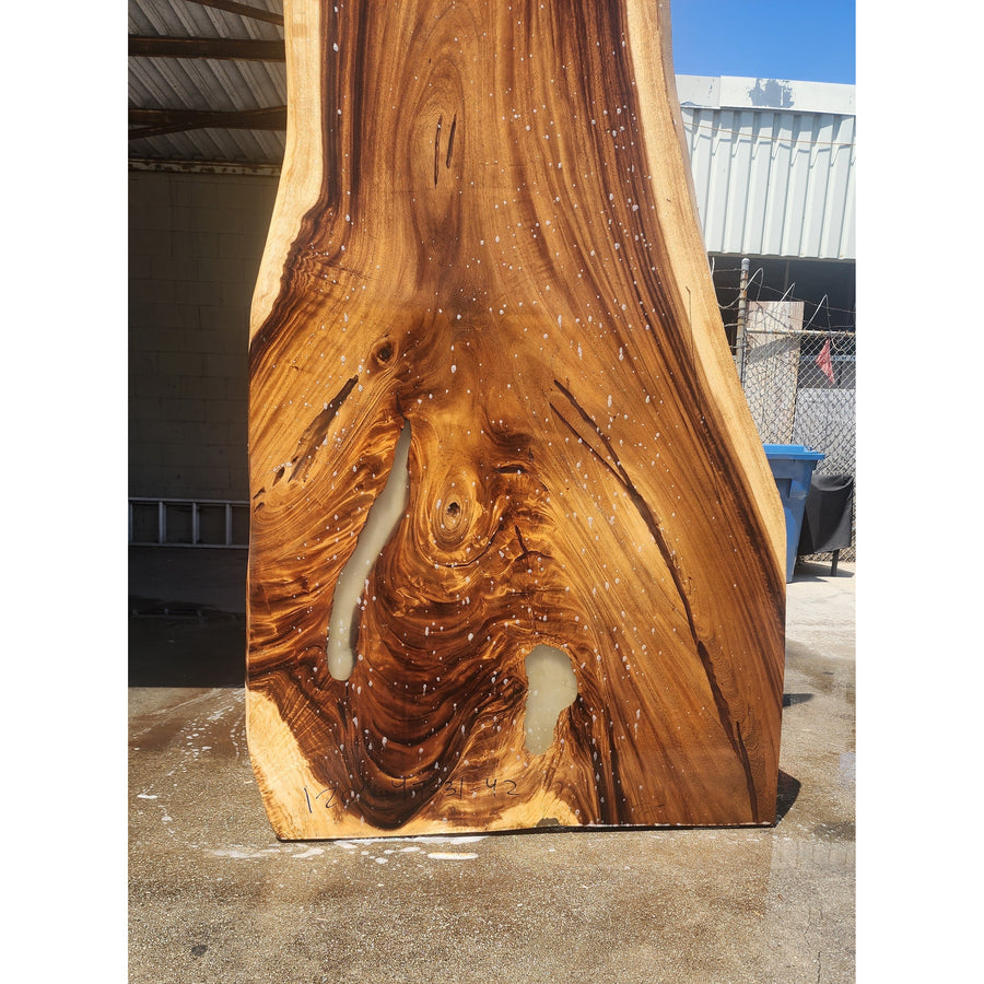 SOLD 120"L Solid Wood Slab