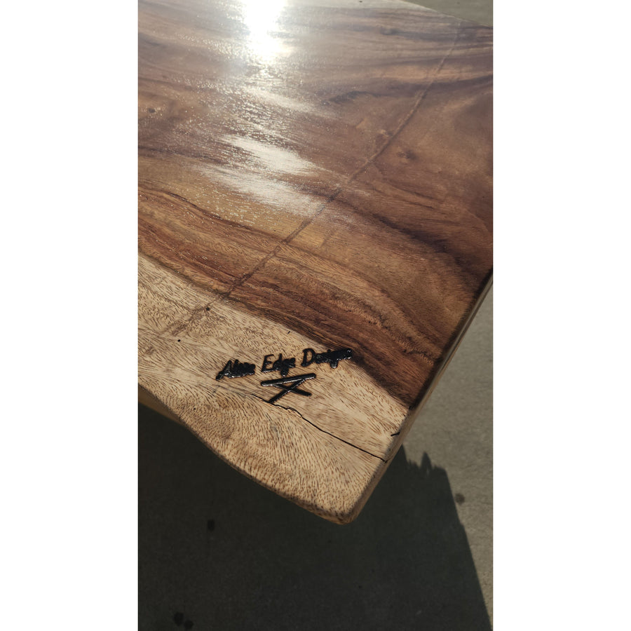Live Edge, Pop Up Mobile Cart/Kitchen Island