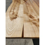 New! 117"L Ash Live Edge Wood Table