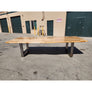 New! 117"L Ash Live Edge Wood Table