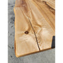 New! 117"L Ash Live Edge Wood Table