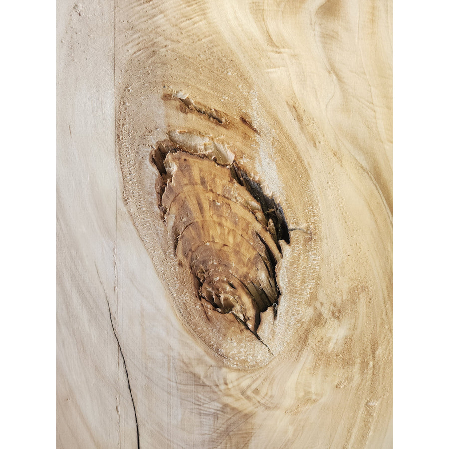 77.5"L Solid Wood Slab