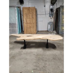 86"L Solid Coffee