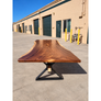 Handcrafted Live Edge Conference Table