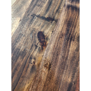 Live edge Acacia wood Table and Bench Set