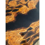 Live Edge Olive wood, Smokey Resin Slab