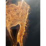 Live Edge Olive wood, Smokey Resin Slab