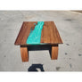 36"L Teal Coffee/End Table