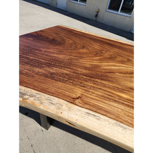 Now Available! 98"L Solid Wood Slab Dining table