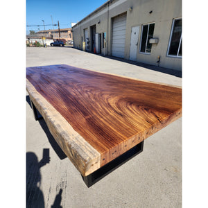 Now Available! 98"L Solid Wood Slab Dining table