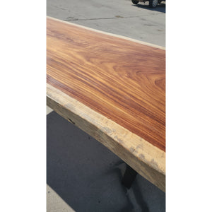 Now Available! 98"L Solid Wood Slab Dining table