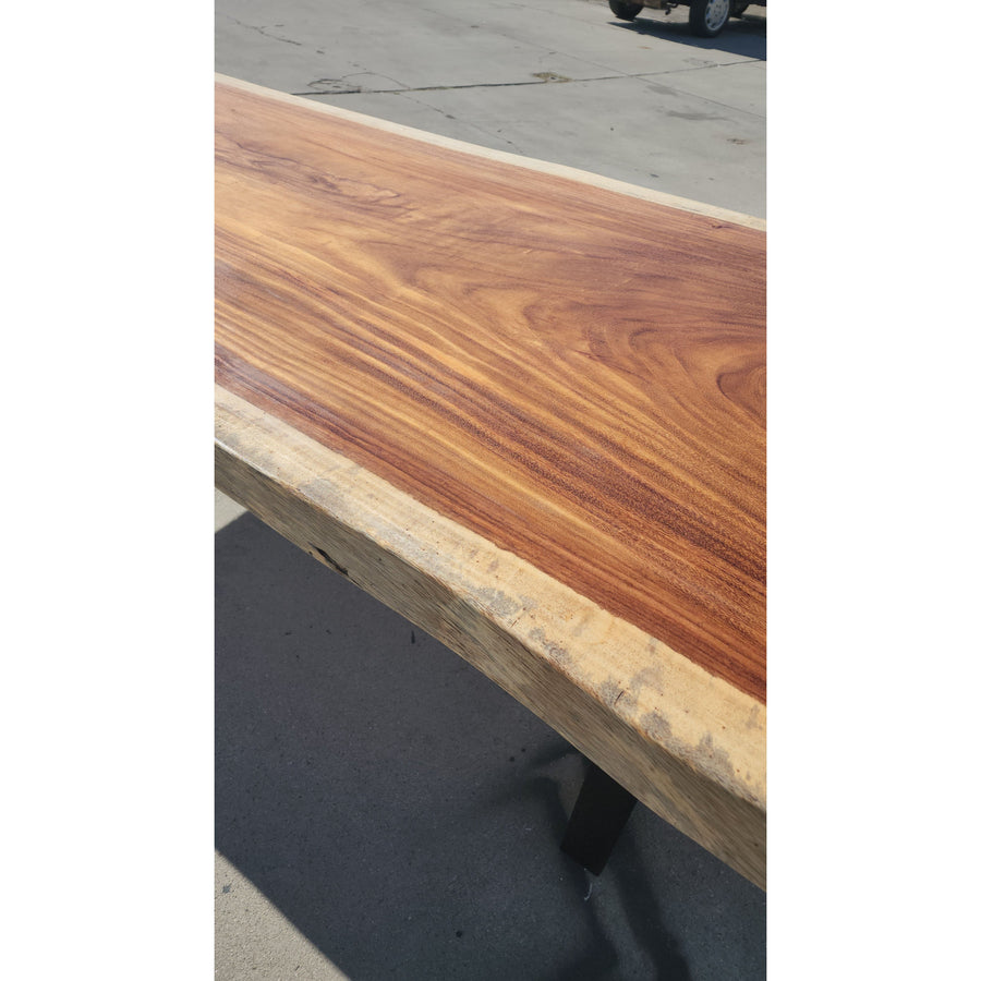 Now Available! 98"L Solid Wood Slab Dining table
