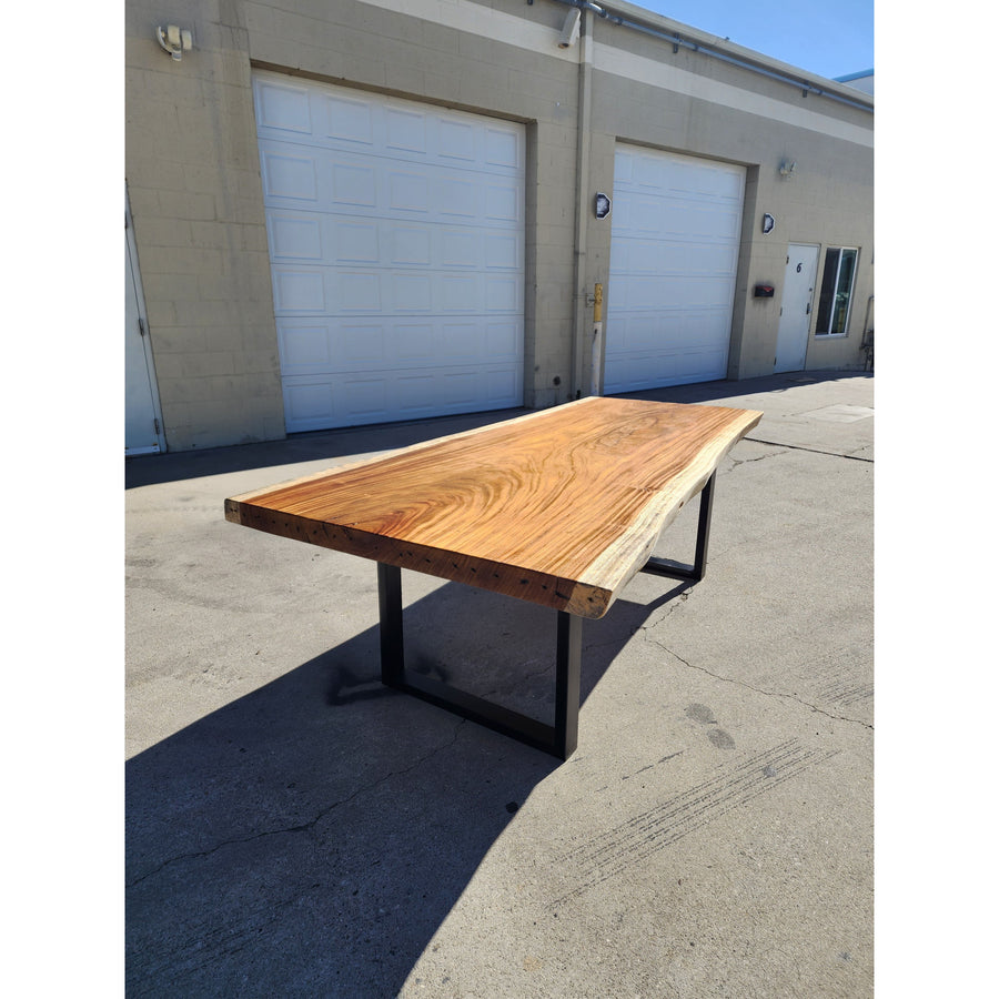 Now Available! 98"L Solid Wood Slab Dining table