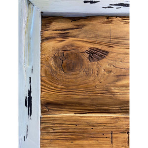SOLD 55"L Light Edge Reclaimed Coffee Table