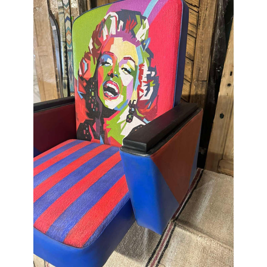Marilyn Vintage Theatre Seat