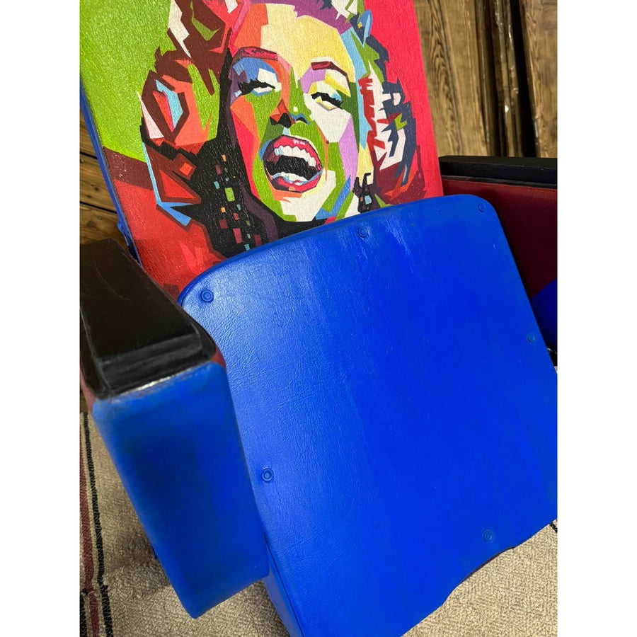 Marilyn Vintage Theatre Seat