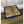 29" Royal Blue Reclaimed Wooden Coffee Table