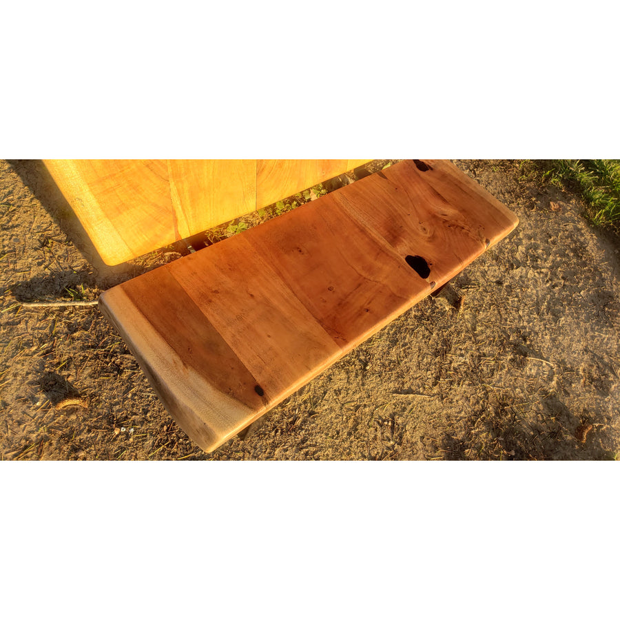 Custom Live Edge, Mini Bench