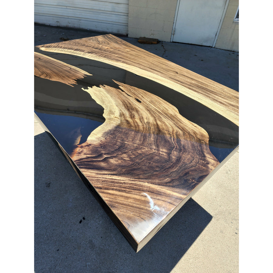 Custom Black Resin Table (Sold, Inquire for Custom order)
