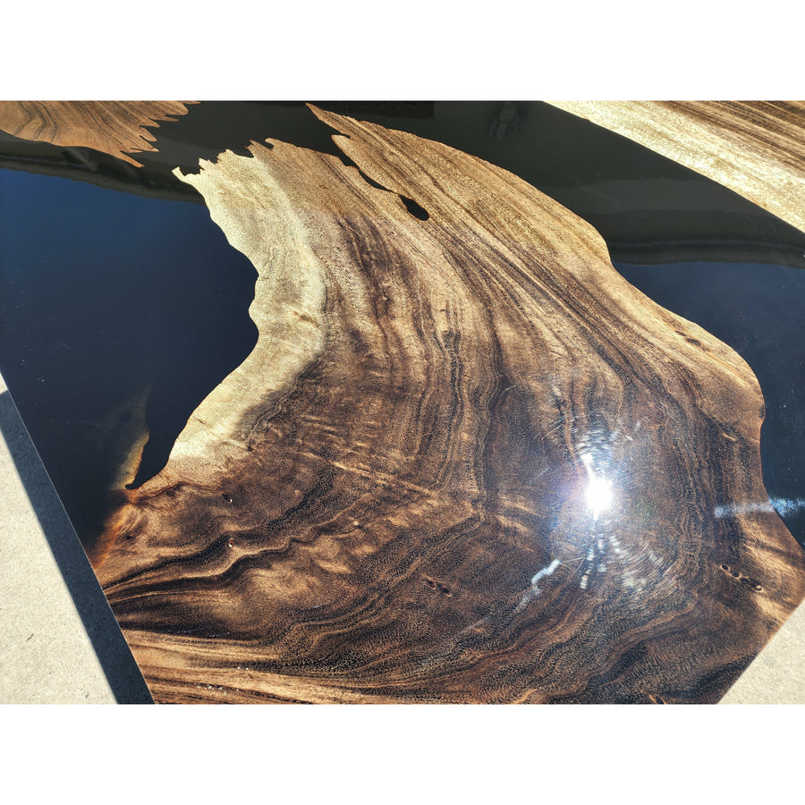 Custom Black Resin Table (Sold, Inquire for Custom order)