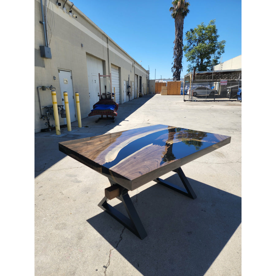 Custom Black Resin Table (Sold, Inquire for Custom order)