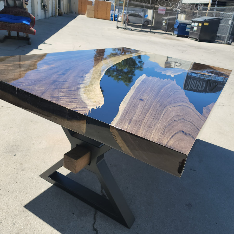 Custom Black Resin Table (Sold, Inquire for Custom order)