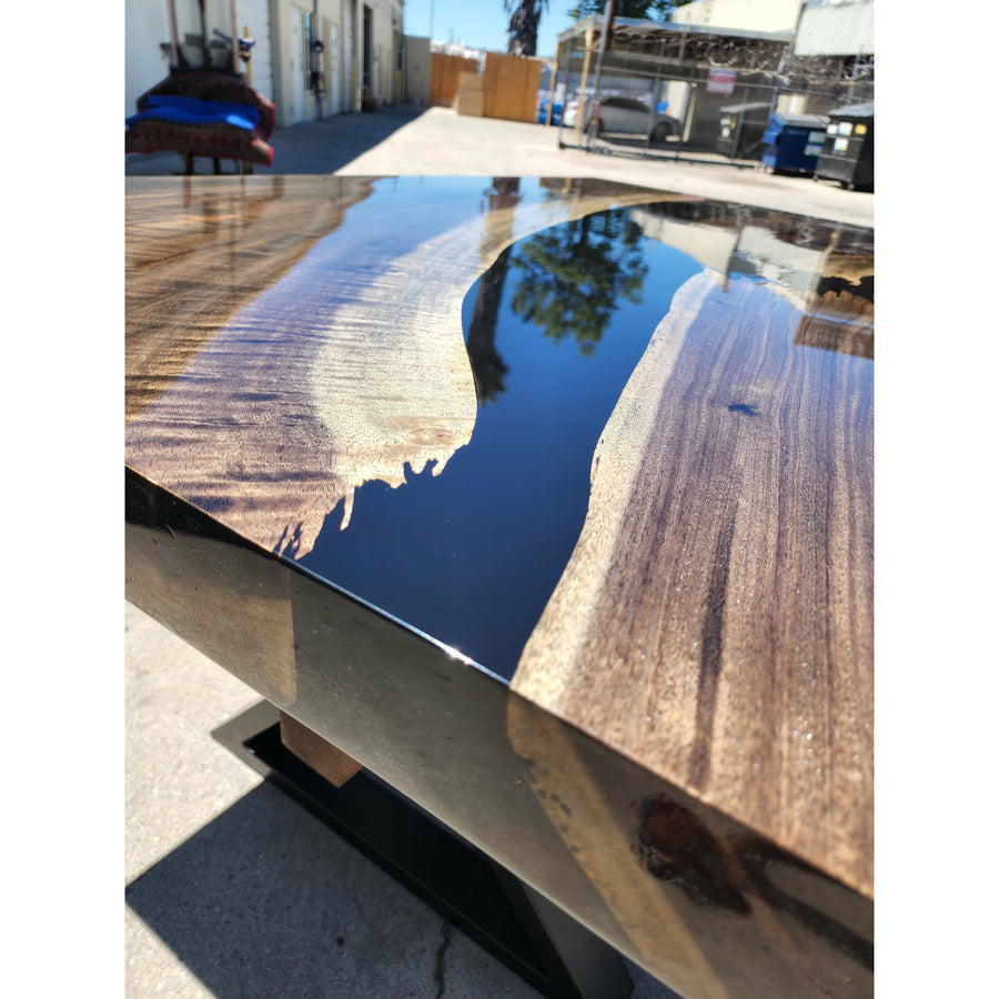 Custom Black Resin Table (Sold, Inquire for Custom order)