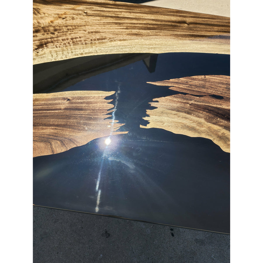 Custom Black Resin Table (Sold, Inquire for Custom order)