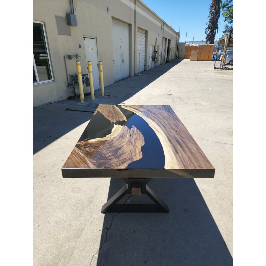 Custom Black Resin Table (Sold, Inquire for Custom order)