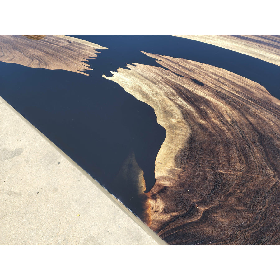 Custom Black Resin Table (Sold, Inquire for Custom order)