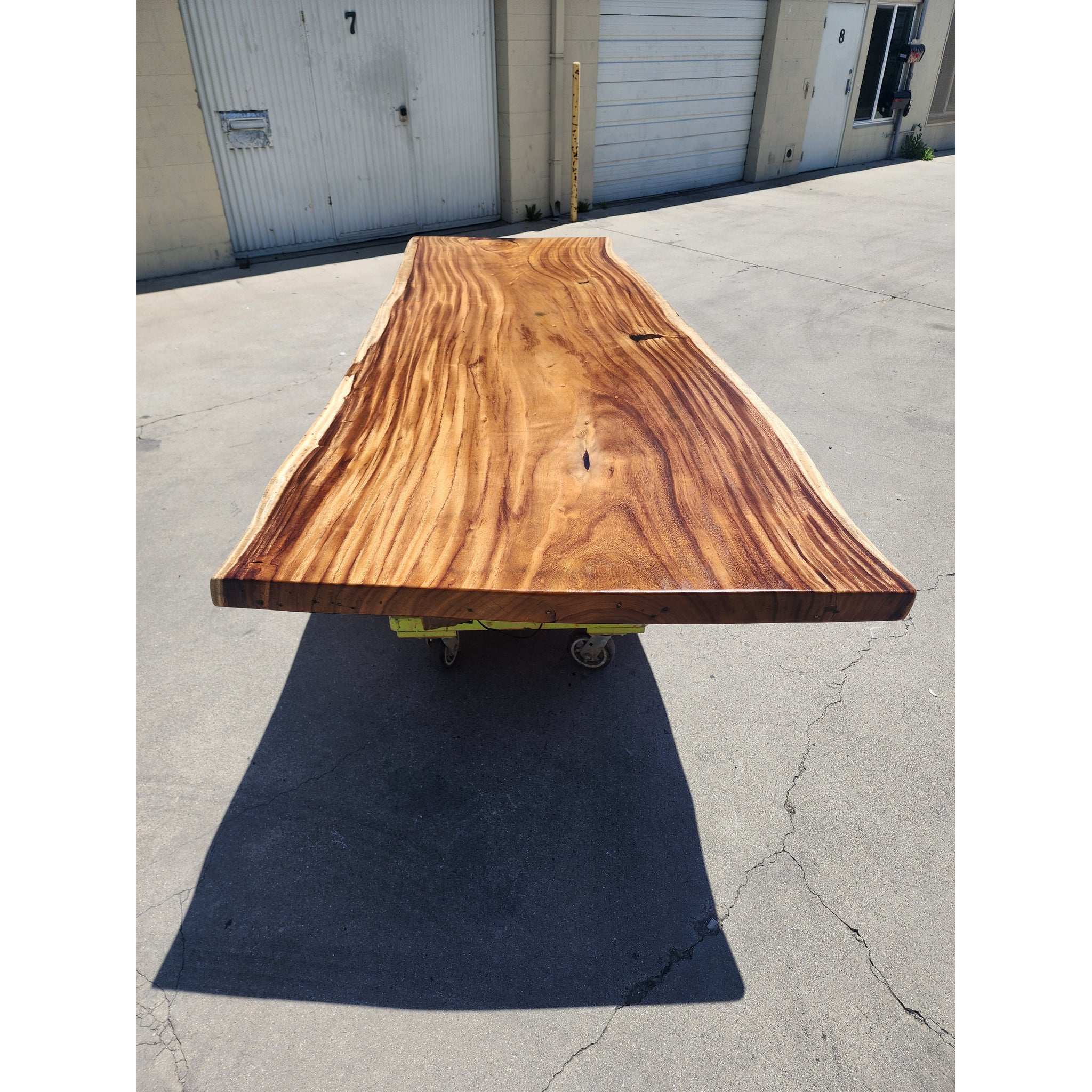 SOLD Now Available! 110L Live edge Acacia wood slab table – Alive Edge  Designs