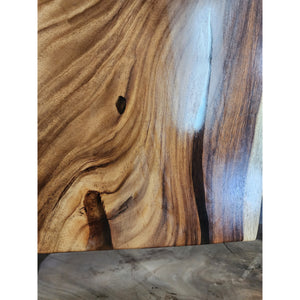 Now Available! 91"L Live edge Acacia wood slab table